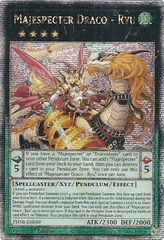 Majespecter Draco - Ryu - PHNI-EN049 (Quarter Century Secret Rare) - 1st Edition